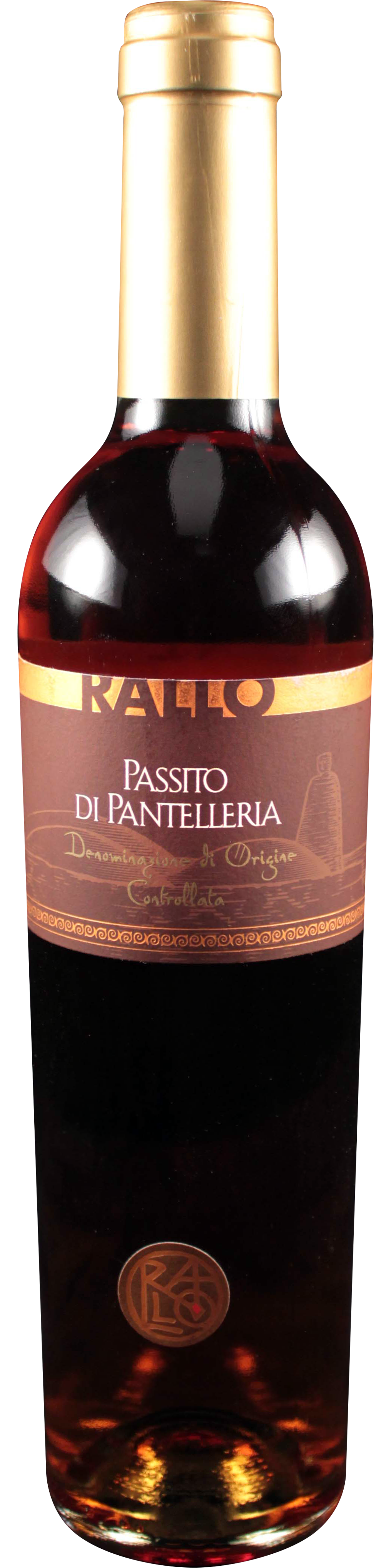 Bottle shot of 2008 Passito de Pantelleria
