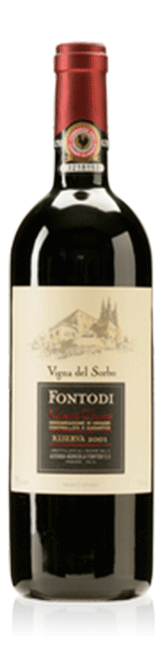 Bottle shot of 2009 Chianti Classico Riserva Vigna del Sorbo