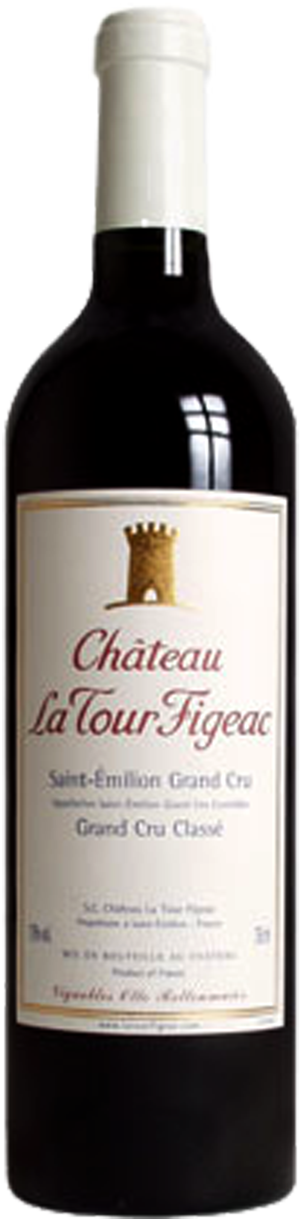 Bottle shot of 2009 Château La Tour Figeac, St Emilion Grand Cru