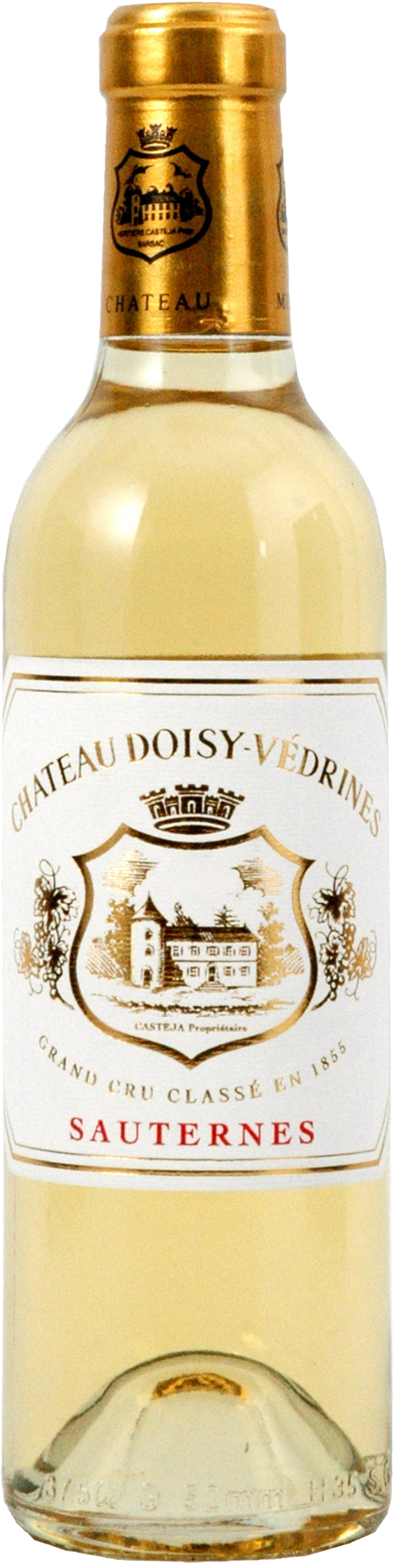 Bottle shot of 2012 Château Petit Védrines, Sauternes