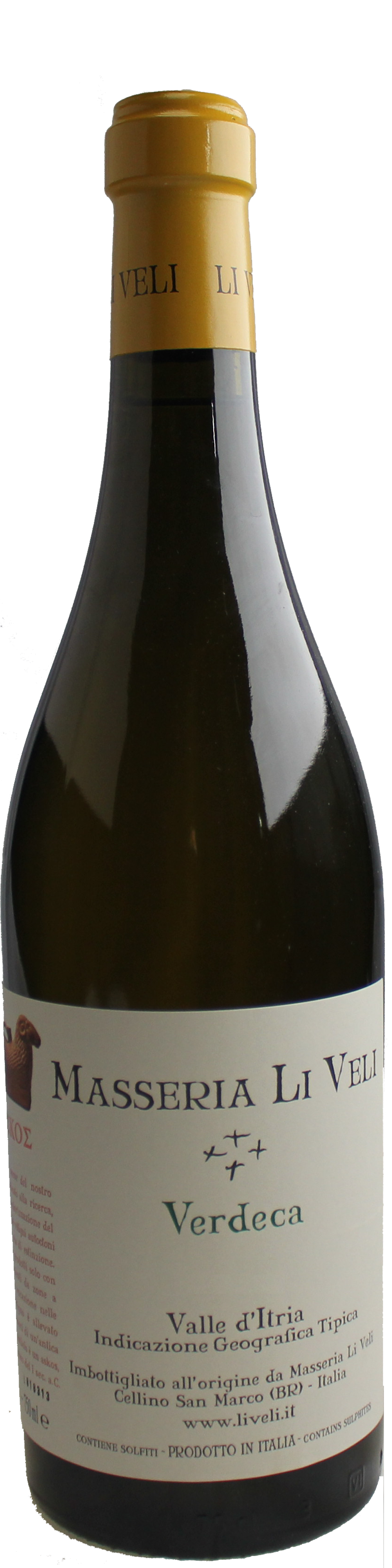 Bottle shot of 2013 Askos Verdeca