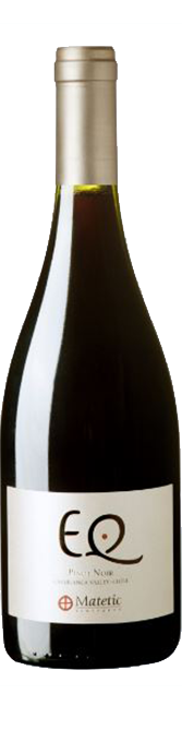 Bottle shot of 2013 EQ Pinot Noir Organic