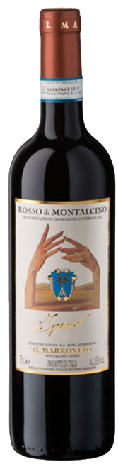Bottle shot of 2013 Rosso di Montalcino 'Ignaccio'