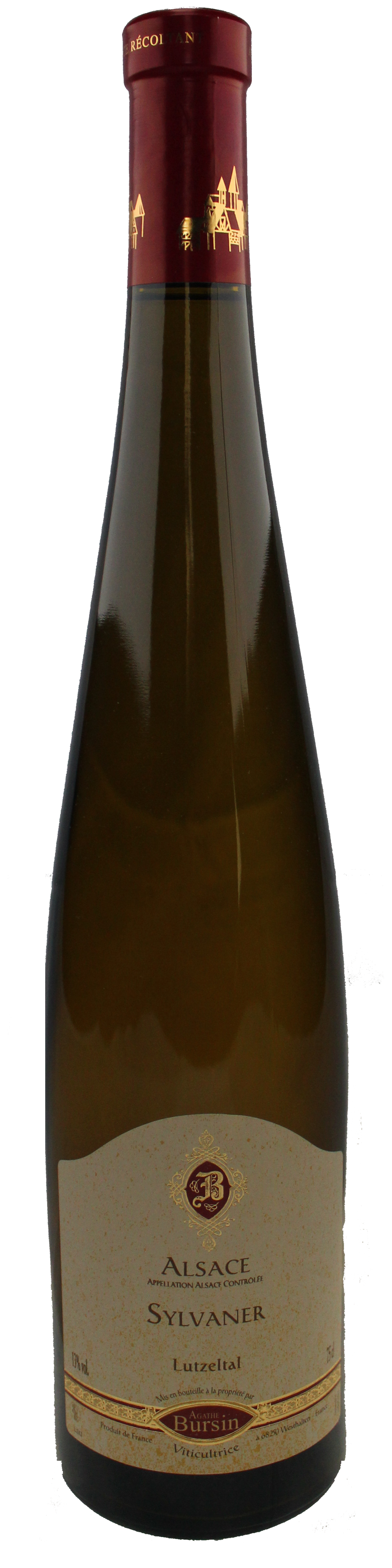Bottle shot of 2014 Sylvaner Lutzeltal