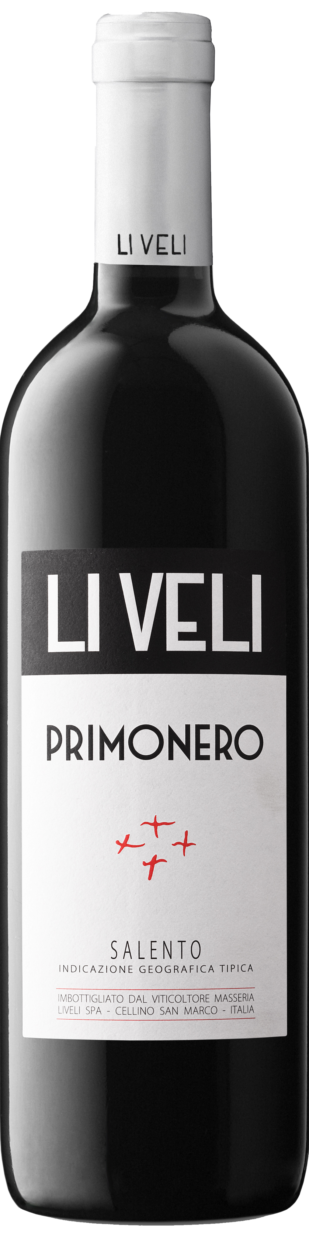 Bottle shot of 2015 Primonero