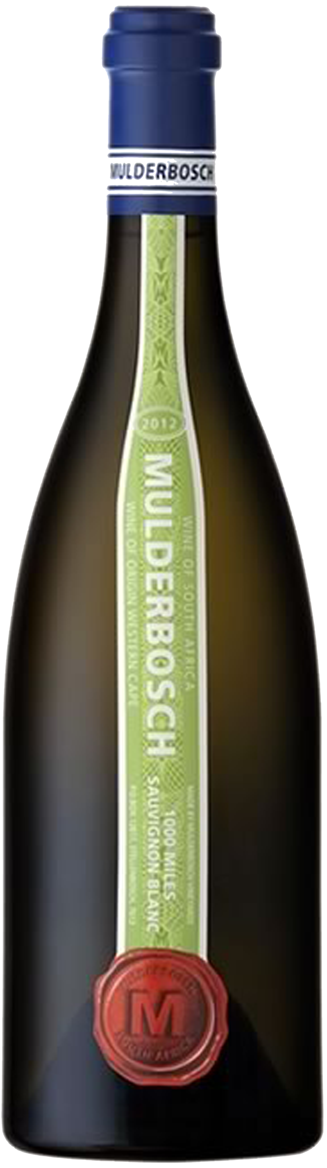 Bottle shot of 2012 1000 Miles Sauvignon Blanc