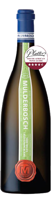 Bottle shot of 2013 1000 Miles Sauvignon Blanc