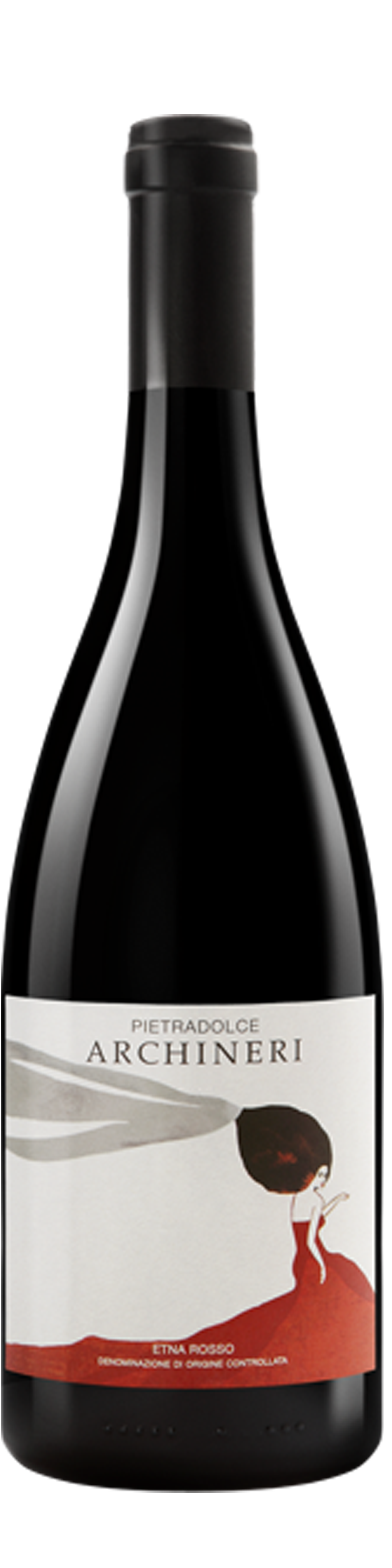 Bottle shot of 2014 Archineri Etna Rosso