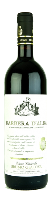 Bottle shot of 2014 Barbera d'Alba