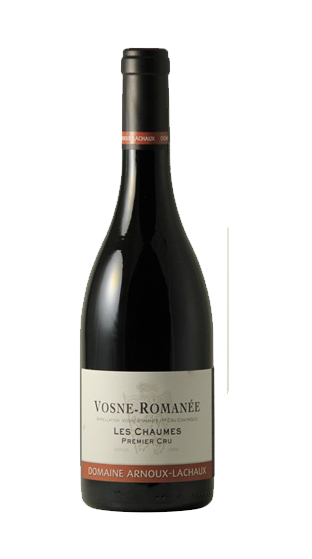 Bottle shot of 2014 Vosne Romanée 1er Cru Chaumes