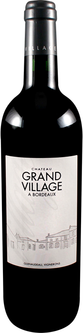Bottle shot of 2015 Château Grand Village Rouge, Bordeaux Supérieur
