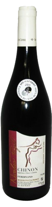 Bottle shot of 2011 Chinon Ferdinand