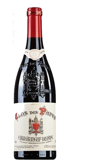 Bottle shot of 2014 Châteauneuf du Pape, Clos des Papes