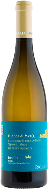 Bottle shot of 2014 Bianca di Evro Inzolia