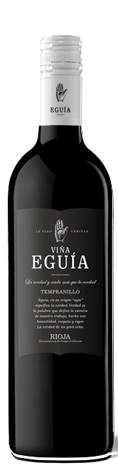 Bottle shot of 2014 Eguia Tempranillo