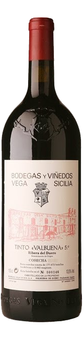 Bottle shot of 2009 Vega Sicilia Valbuena