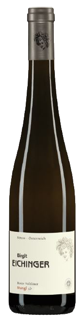 Bottle shot of 2016 Roter Veltliner Strasser Stangl