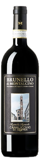 Bottle shot of 2012 Brunello di Montalcino