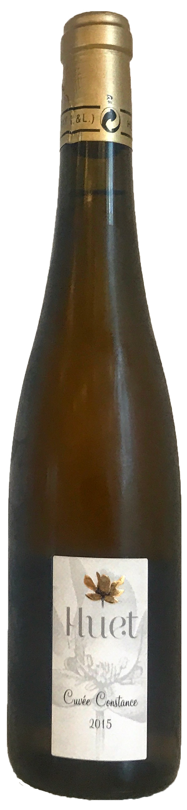Bottle shot of 2015 Vouvray Cuvée Constance