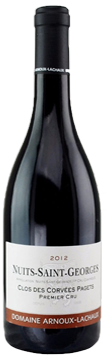 Bottle shot of 2015 Nuits St Georges 1er Cru Les Corvées Pagets