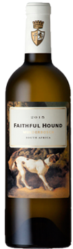 Bottle shot of 2015 Faithful Hound White