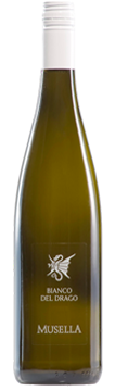 Bottle shot of 2015 Bianco del Drago