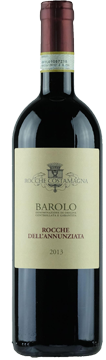 Bottle shot of 2013 Barolo Rocche dell`Annunziata