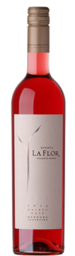 Bottle shot of 2013 La Flor Malbec Rosé