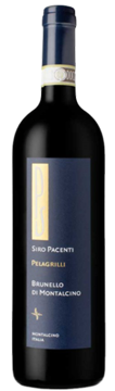 Bottle shot of 2013 Brunello di Montalcino Pelagrilli