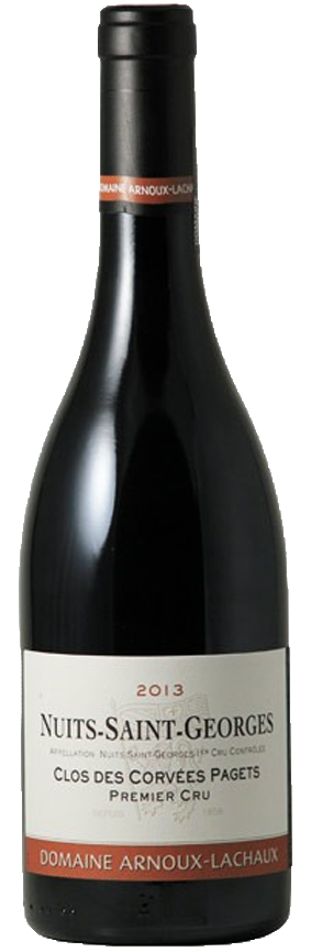 Bottle shot of 2013 Nuits St Georges 1er Cru Les Corvées Pagets