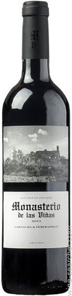 Bottle shot of 2014 Monasterio de las Viñas Garnacha Rosado
