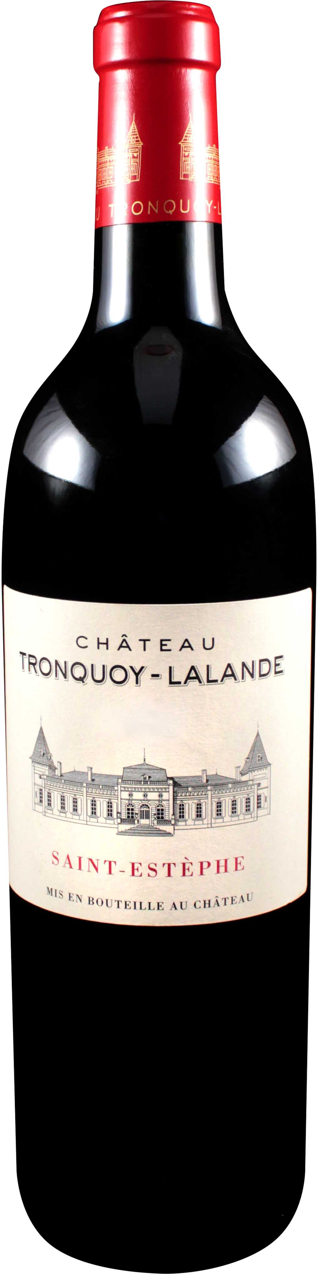 Bottle shot of 2009 Château Tronquoy Lalande, St Estèphe