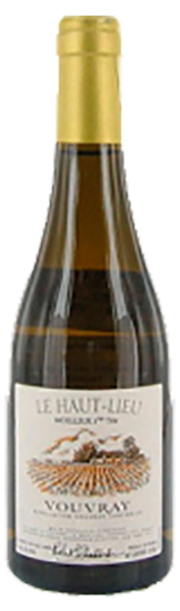Bottle shot of 2015 Vouvray Le Haut Lieu Moelleux