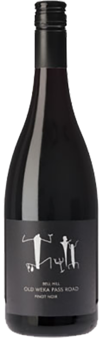Bottle shot of 2012 Old Weka Pass Road Pinot Noir