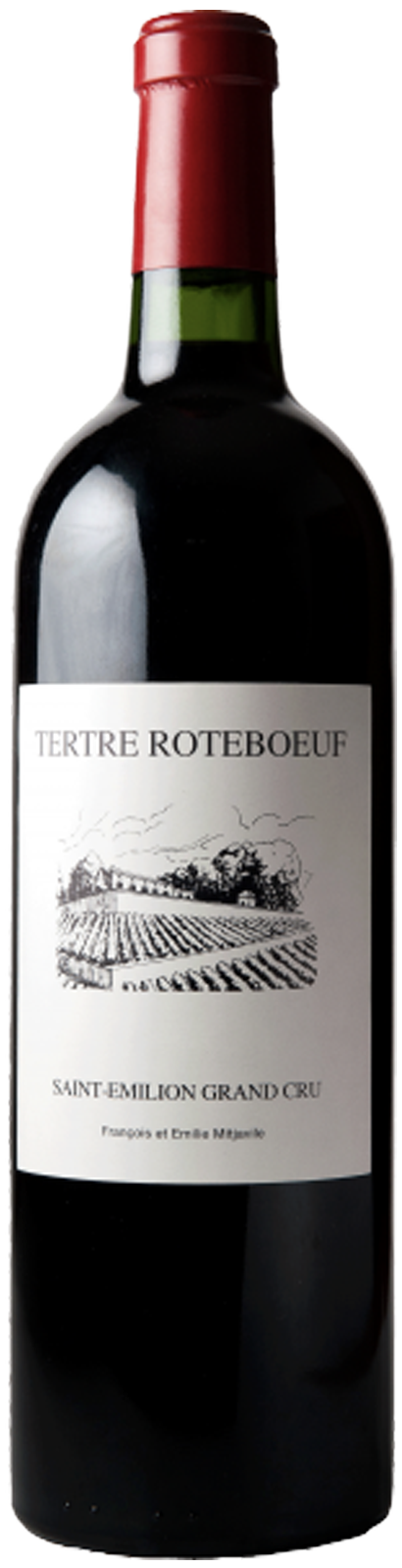 Bottle shot of 2017 Château Le Tertre Roteboeuf, Grand Cru St Emilion