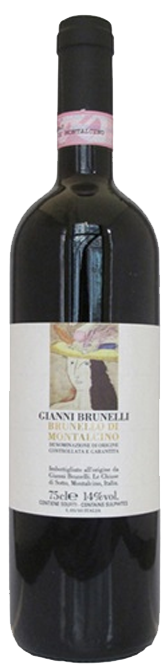 Bottle shot of 2012 Brunello di Montalcino