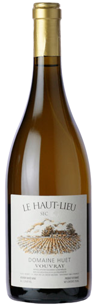Bottle shot of 2017 Vouvray Le Haut-Lieu Sec