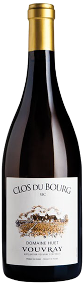 Bottle shot of 2017 Vouvray Clos du Bourg Sec