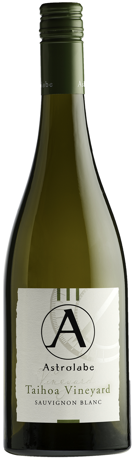 Bottle shot of 2016 Taihoa Vineyard Sauvignon Blanc
