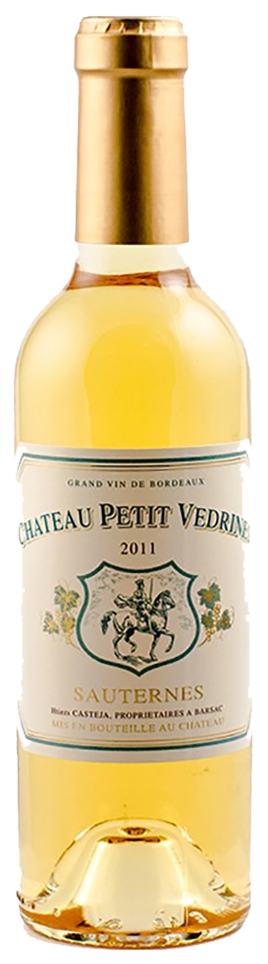 Bottle shot of 2014 Château Petit Védrines, Sauternes