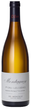 Bottle shot of 2014 Montagny 1er Cru Les Coères