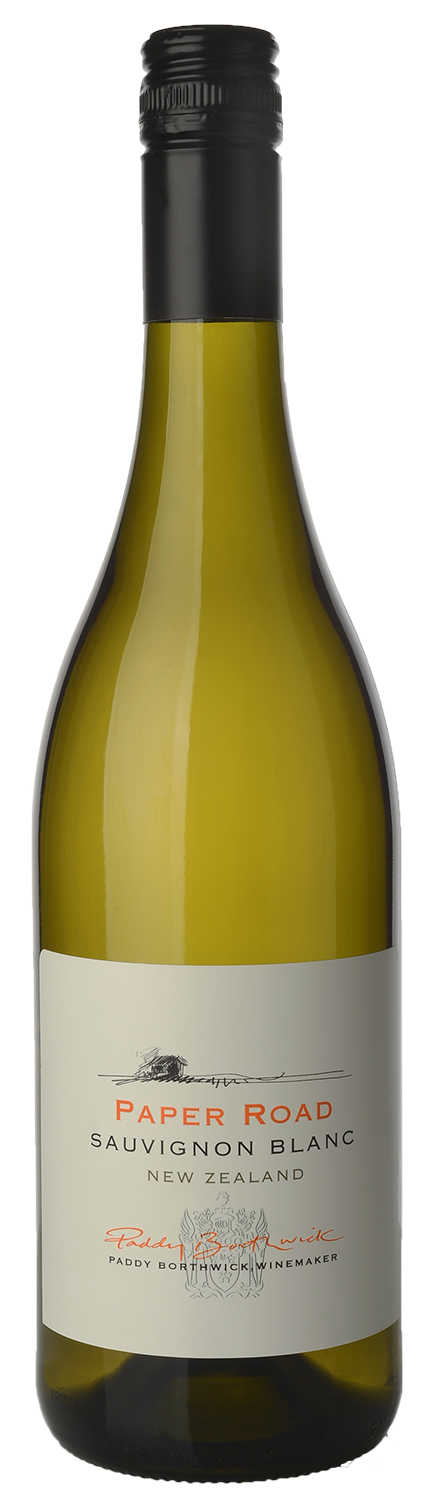 Bottle shot of 2017 Paper Road Sauvignon Blanc