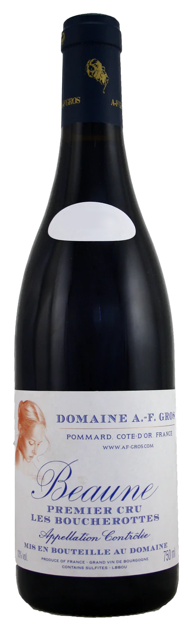 Bottle shot of 2017 Beaune  1er Cru Les Boucherottes