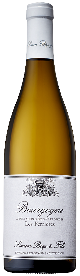 Bottle shot of 2017 Bourgogne Blanc Les Perrières