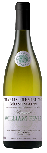 Bottle shot of 2017 Chablis 1er Cru Montmains