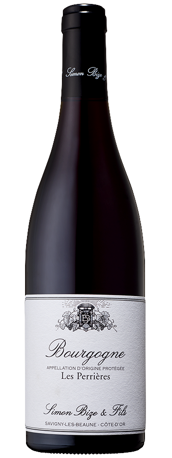 Bottle shot of 2017 Bourgogne Rouge Les Perrières