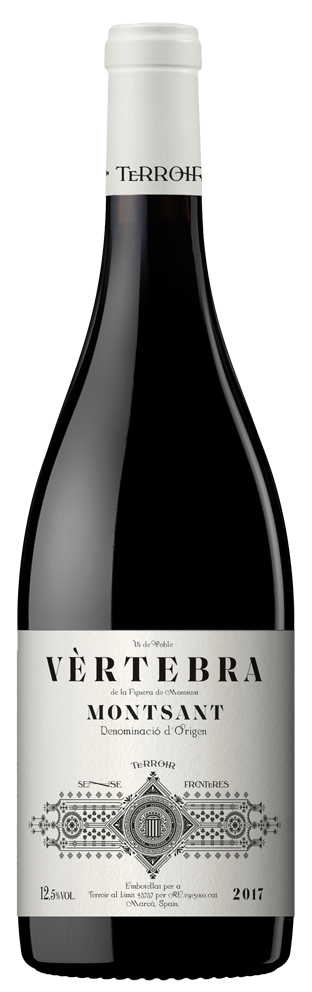 Bottle shot of 2017 Vertebra-Figuera, Montsant