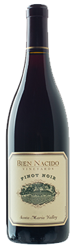 Bottle shot of 2015 Pinot Noir