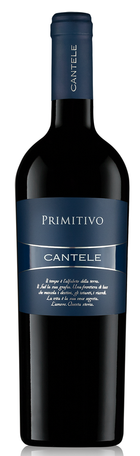 Bottle shot of 2016 Primitivo del Salento