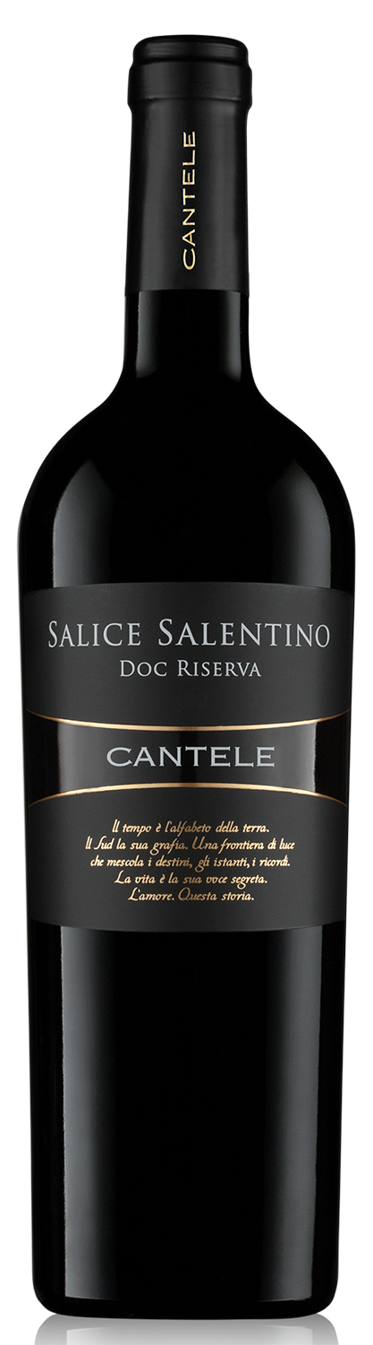 Bottle shot of 2015 Salice Salentino Rosso Riserva